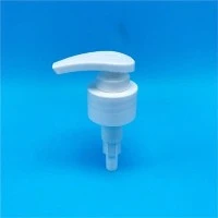 Plastikowa pompa balsamu do ciała Gładki kołnierz